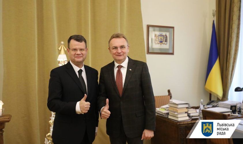 Грабарук 24 грудня з офіційним візитом відвідав Львів