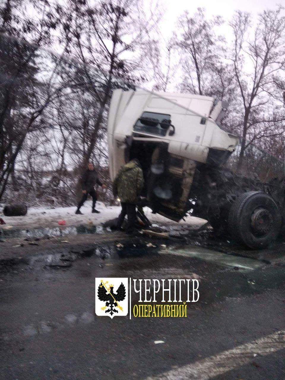 На Чернігівщині сталася масштабна ДТП