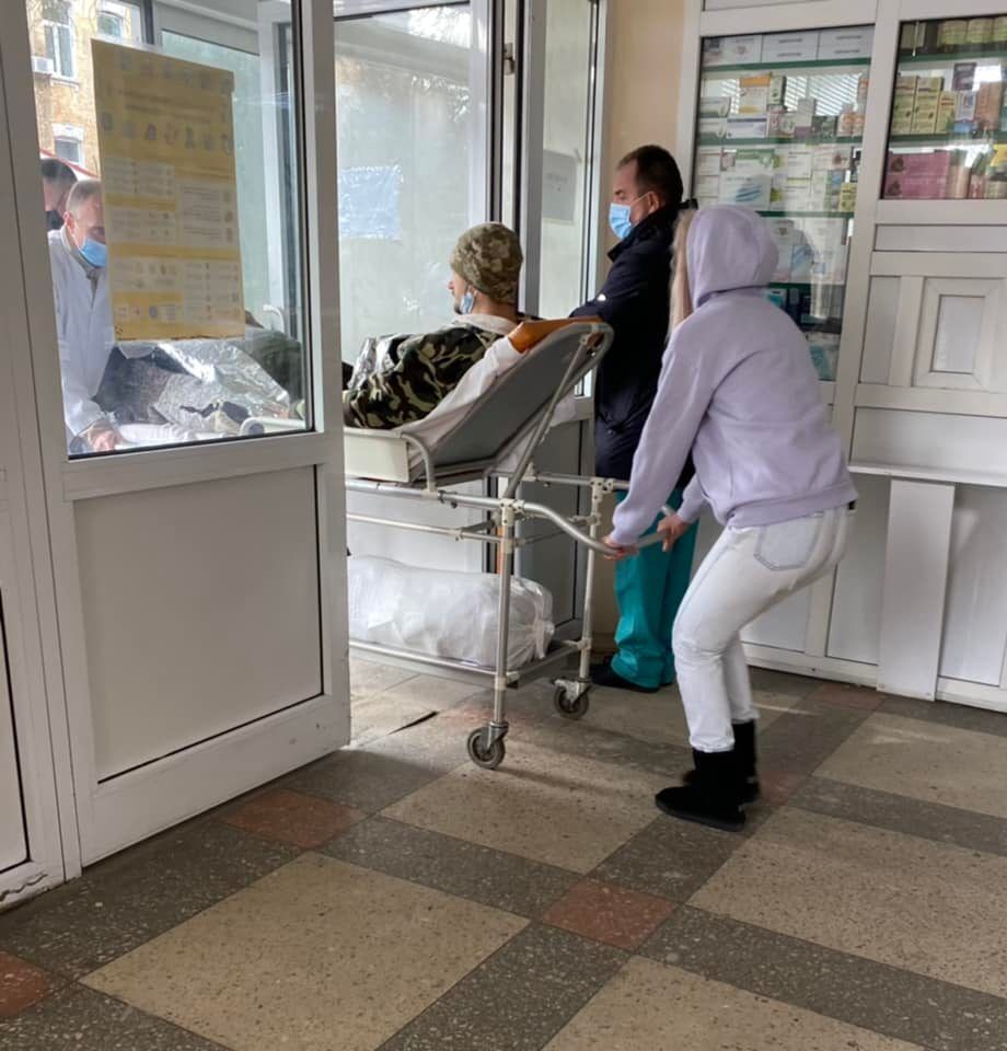 У Київ доправили поранених